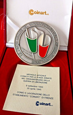 LE FORZE ARMATE NEL CINQUANTENARIO  GUERRA DI LIBERAZIONE- CM 7,5 -8 STEMMI