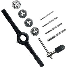 FILIERA MANUALE PER TUBI METALLO FILETTATURA RUBINETTI IDRAULICA M6 M4 M5 M8 M25