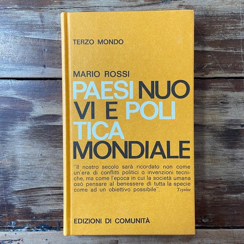 Rossi paesi nuovi e - -, politica