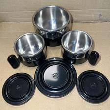 MORINOX tazzine da caffè nere