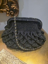 Borsa fatta a mano uncinetto Punto Coccodrillo