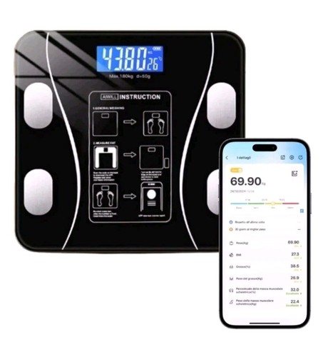 Bilancia pesapersone bluetooth - bilancia,
