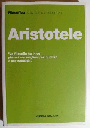 Aristotele filosofica - aristotele,