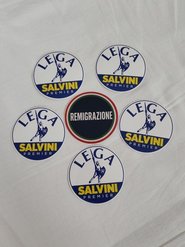 Adesivi lega salvini premier - salvini,