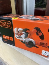 BLACK & DECKER MINI SEGA CIRCOLARE 400W - 85MM CON DUE LAME IN DOTAZIONE BES510-