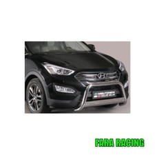 Misutonida EC/MED/K/333/IX Bull-Bar omologata INOX diam.63 HYUNDAI Santa Fe 12>