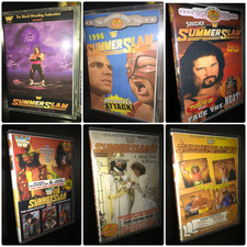 WWF SUMMERSLAM DVD Lot -