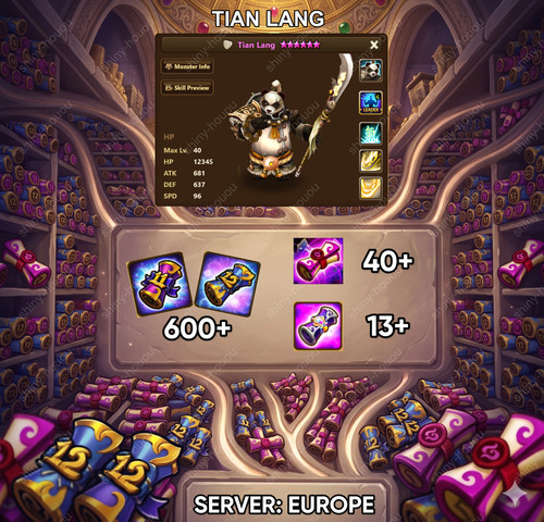 Summoners war ld5 panda - eu!,