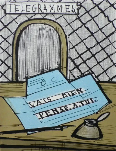 Bernard buffet telegramma - bernard, il