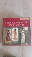 I TRE CAPOLAVORI DI PUCCINI COFANETTO 7 DISCHI VINILI LP 33 GIRI READER'S DIGEST
