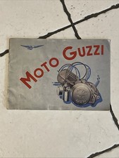 MOTO GUZZI CATALOGO GENERALE ASTORE FALCONE  DEPLIANT 1950