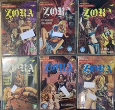 7 Fumetti ZORA SERIE ORO quasi Completa 1-7  Manca Il Numero 8