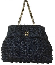 Faubourg In Rafia Ermanno Scervino hand Bag
