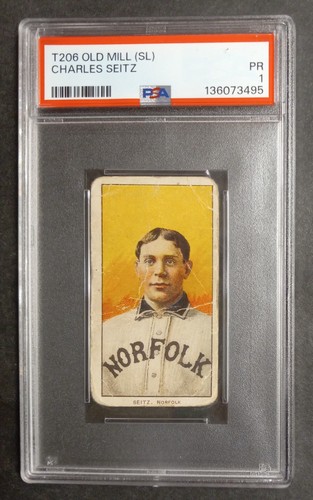 1909 t206 charles seitz - charles,