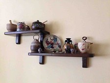 MENSOLA IN LEGNO MASSELLO DI