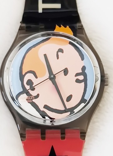 Tintin swatch watch 75th - swatch,