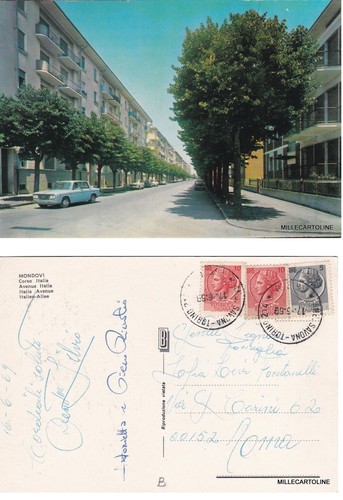 Mondovi corso italia - italia, 1969