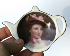 Set 2 piatti porta bustine da