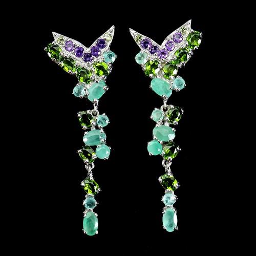 Orecchini gemelli argento - gemelli,