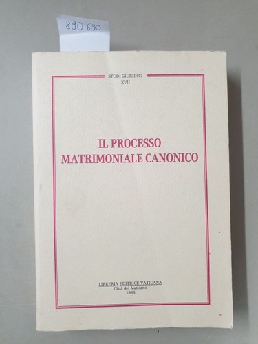 Processo matrimoniale - il,