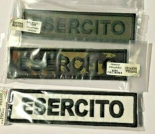 PATCH ESERCITO  LINEARE PER TUTA DA COMBATTIMENTO 