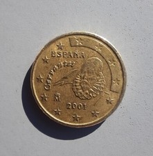 Cent spagna 2001 serie - 10, 1*serie