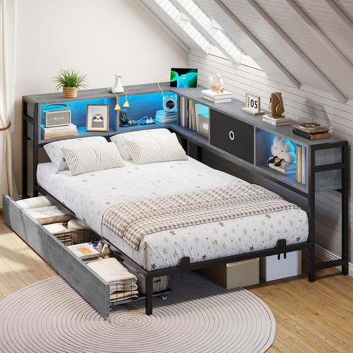 Letto singolo piedi 90x190 - 3,