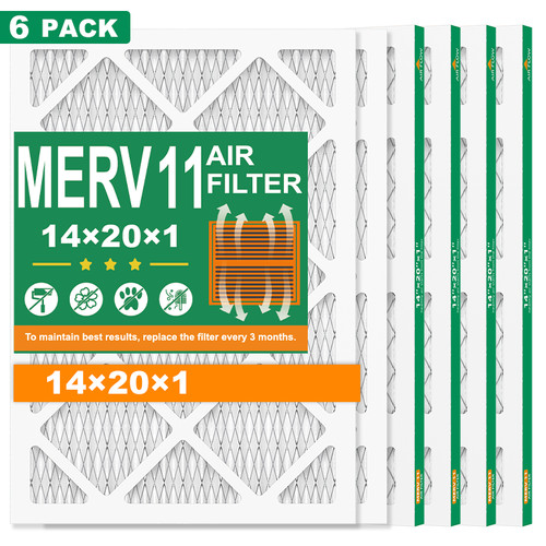 14x20x1 air filter merv - 14x20x1, 11