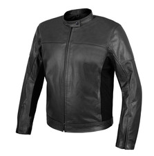 giacca moto uomo rebel streetfighter pelle protezioni omologate CE