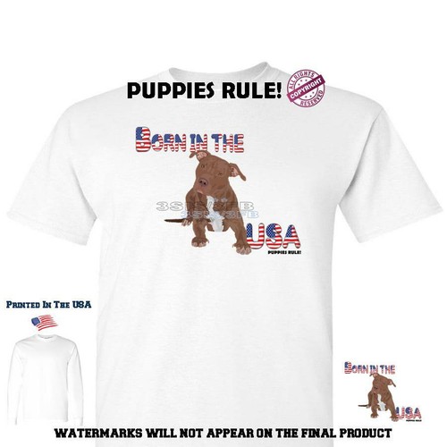 Maglietta grafica puppies rule - puppies,