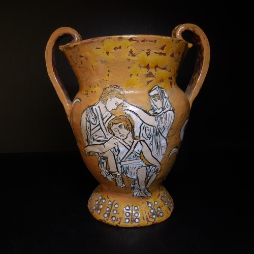Vaso greco anfora ceramica - vaso,