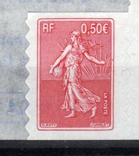 FRANCE 2003 Semeuse Yv 3619  Autoadh.  MNH ** 