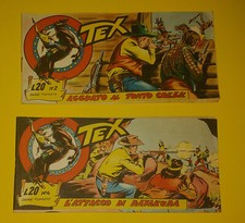 Tex Striscia-Serie Topazio(12°) quasi completa- Anno 1956