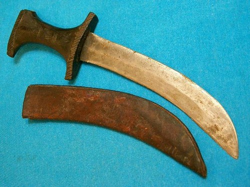 Antico coltello cammello beja - coltello,