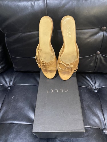 Gucci tacco mulo stringato - tacco, a