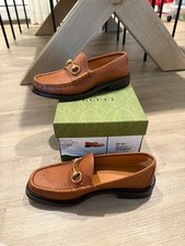 New Gucci Tan Leather and GG