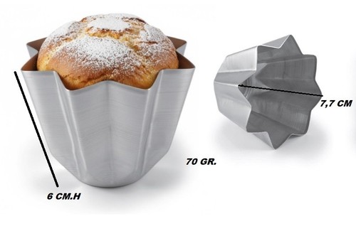 Pezzi stampo pandoro - stampo,