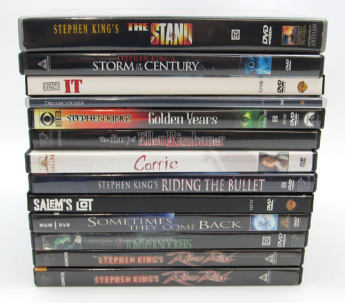 Stephen king dvd movie lot - stephen,