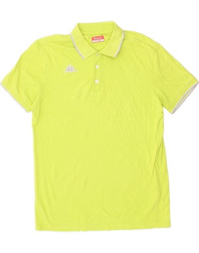 Polo uomo kappa giallo - kappa, xl