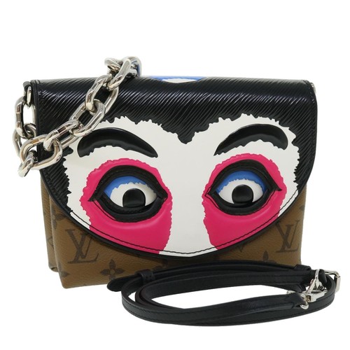 Borsa maschera kabuki pochette - borsa,