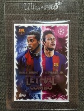 Topps Match Attax Champions League 2025/26 Letale COMBO RONALDINHO NEYMAR JR
