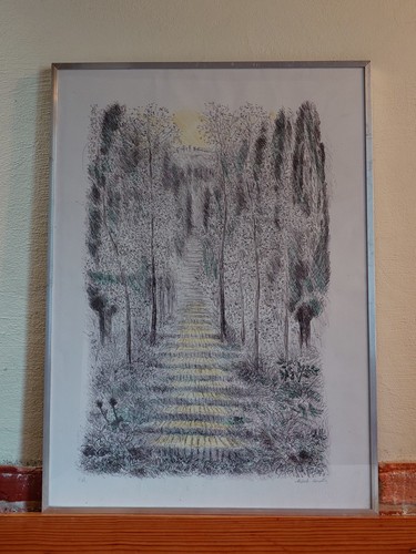 Michele cascella litografia - michele,