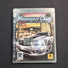 Midnight Club Los Angeles ITA PS3 Playstation 3 Sony PAL Originale