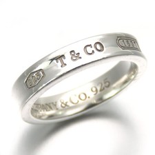 USATO TIFFANY&Co. Anello 1837 US 5,5 argento 925 3,9 g argento semplice