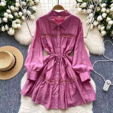 Vestito Abito Donna Corto Raso