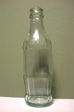 VECCHIA BOTTIGLIETTA IN VETRO 200 CC  BIBITA ACQUA GASSOSA BIRRA MENABREA BIELLA