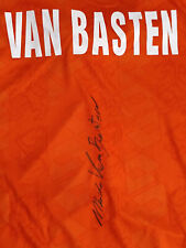 Maglia calcio vintage Van Basten signed autograph netherlands trikot shirt L