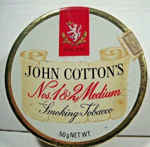Scatola latta tabacco john - ,