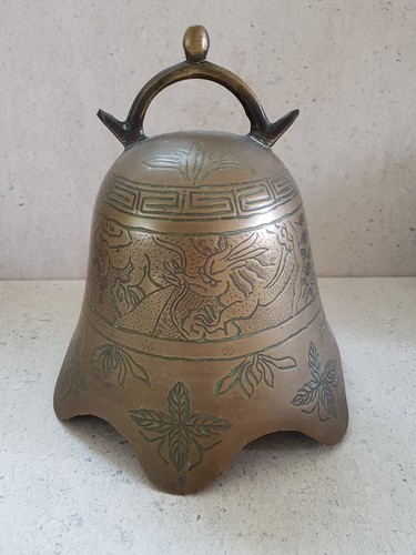 Antica campana gong vintage