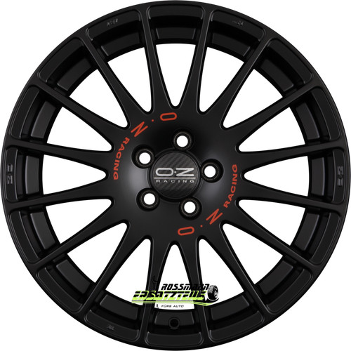 Superturismo nero opaco - oz,